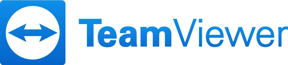 Teamviewer logo on white background